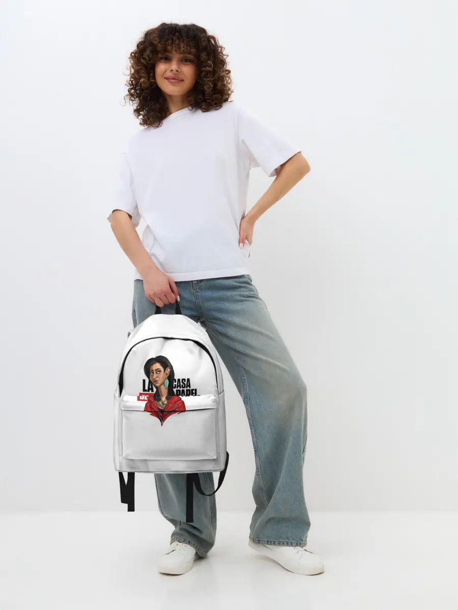 Рюкзак джинсовый / БУМАЖНЫЙ ДОМ