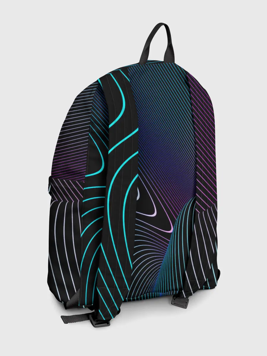 Рюкзак джинсовый / НЕОН STRIPES