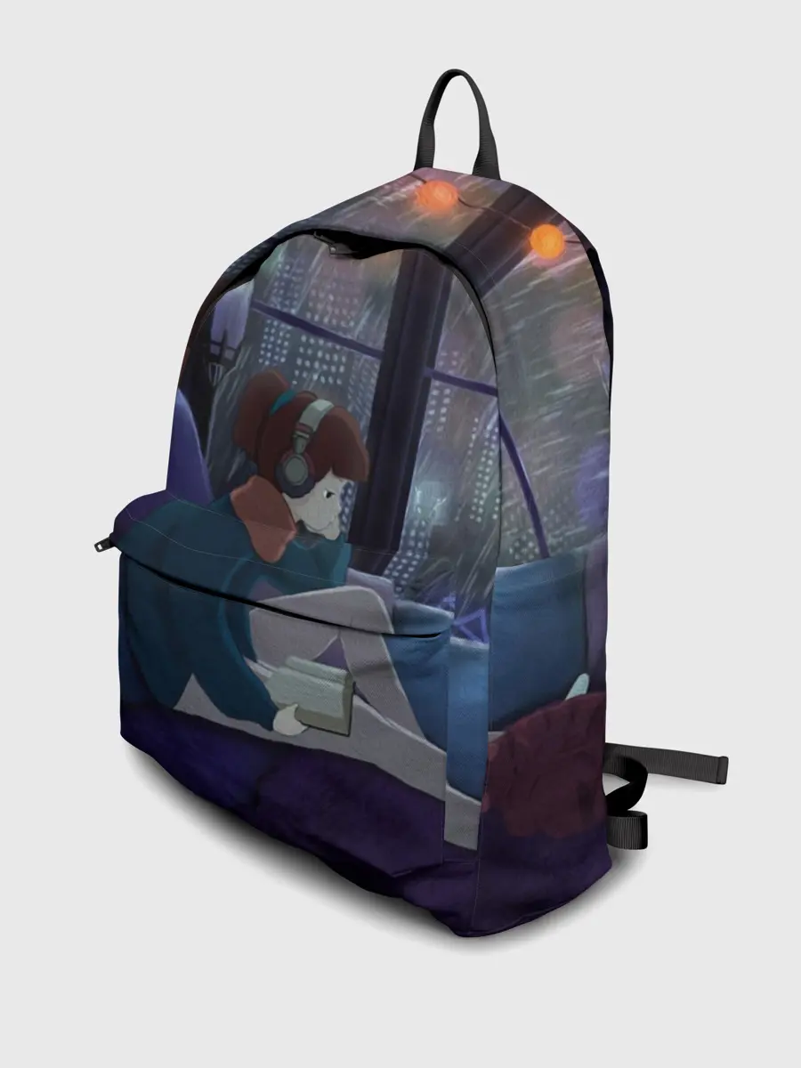 Рюкзак джинсовый / СИЖУ ДОМА