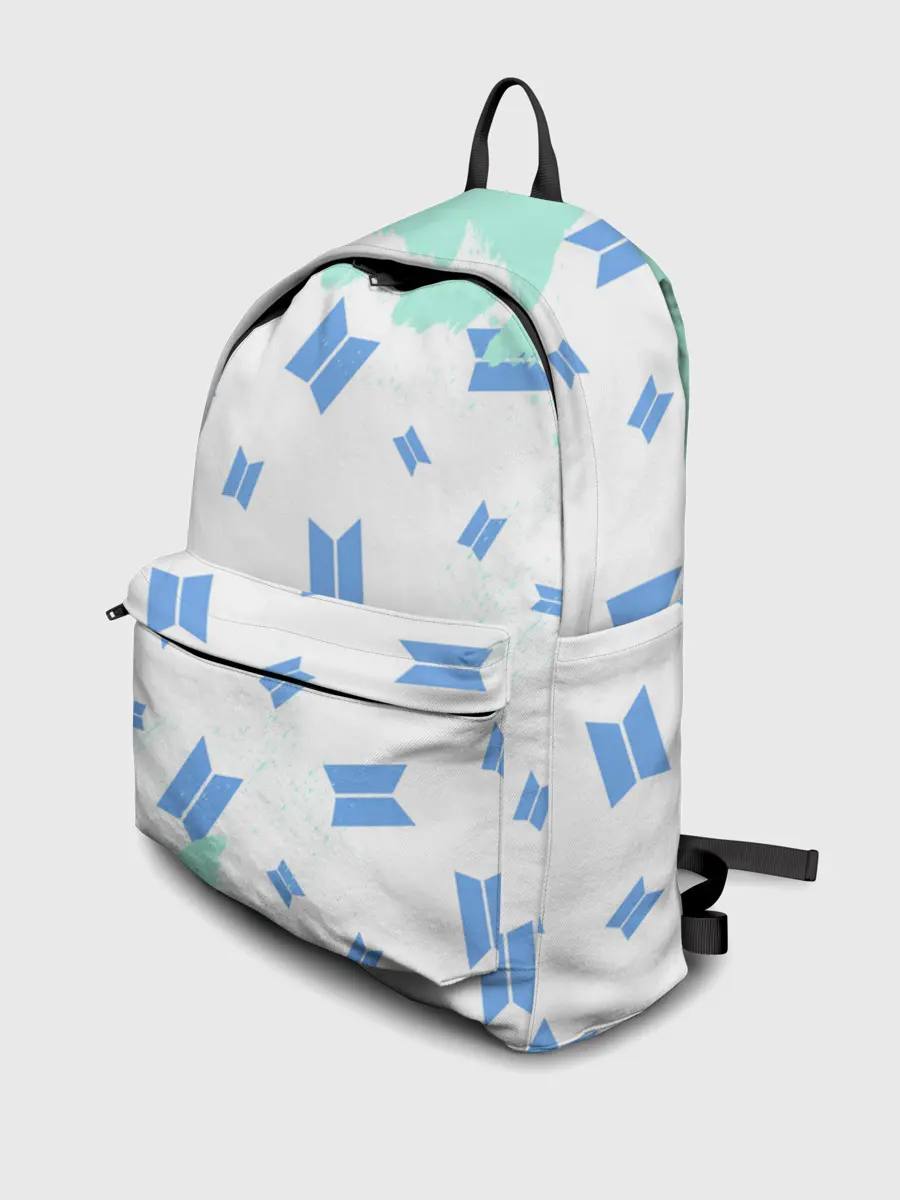 Рюкзак джинсовый / BTS / БТС