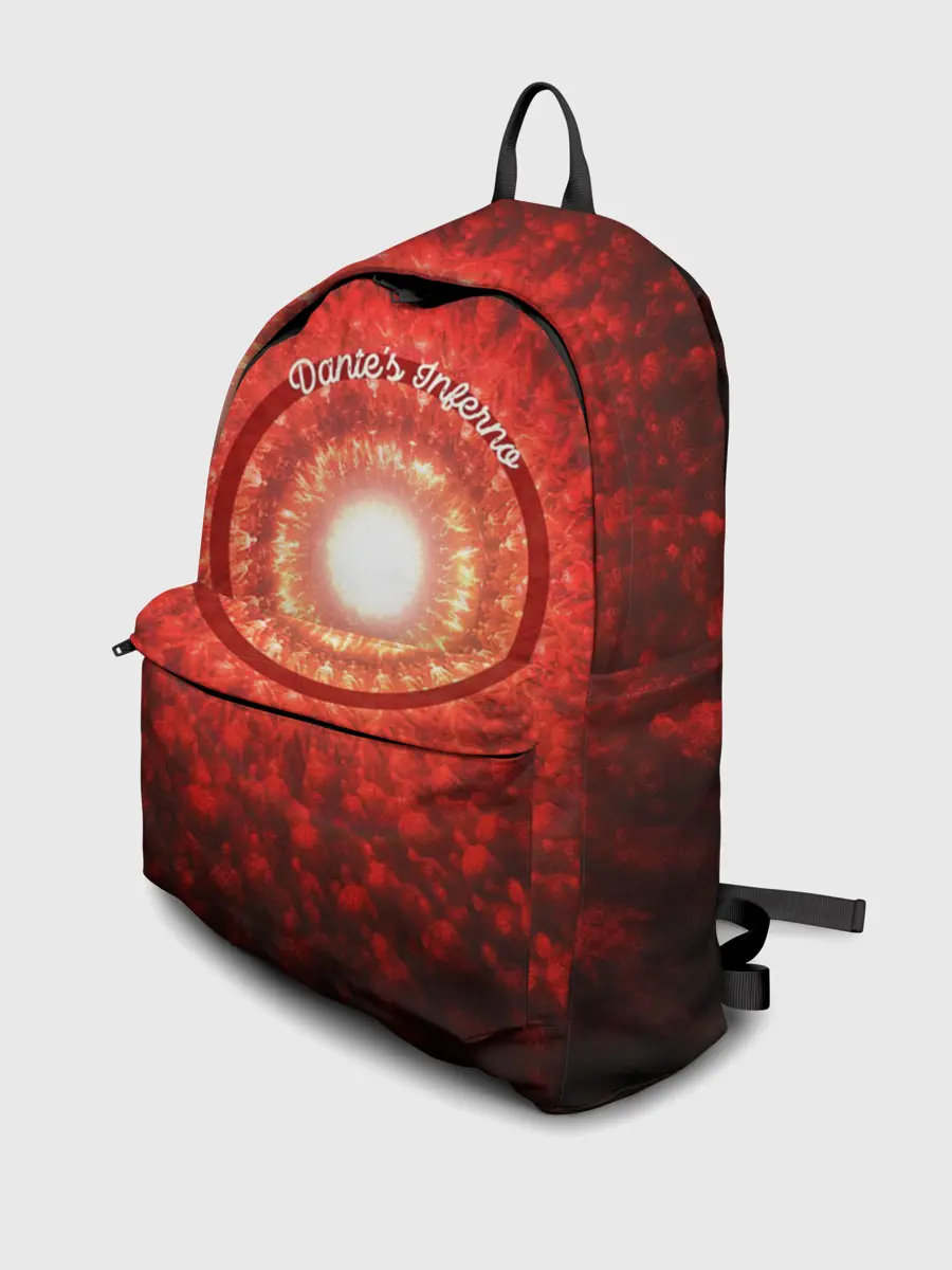 Рюкзак джинсовый / Портал в Ад Данте