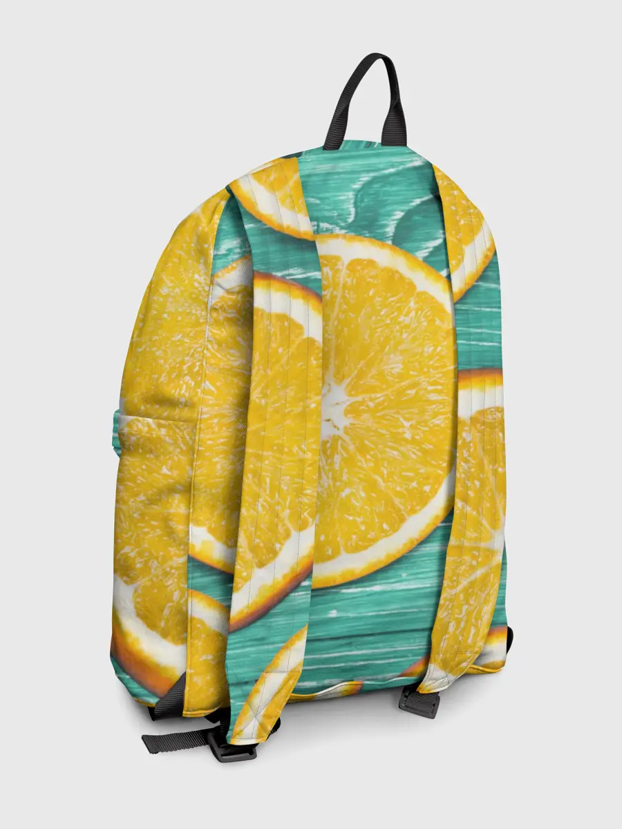 Рюкзак джинсовый / Апельсины