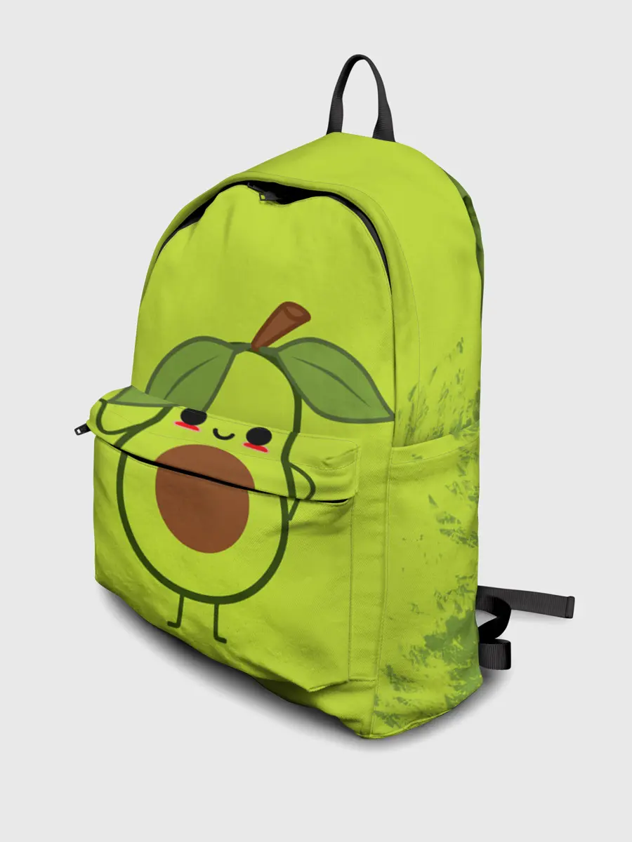 Рюкзак джинсовый / Авокадо