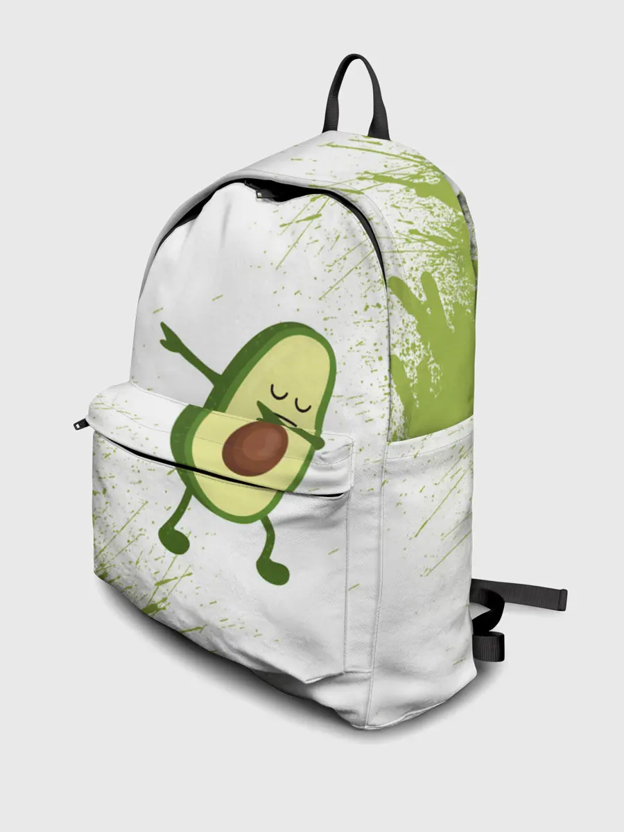 Рюкзак джинсовый / Авокадо