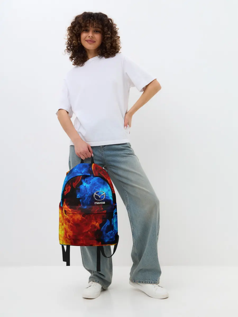 Рюкзак джинсовый / MAZDA