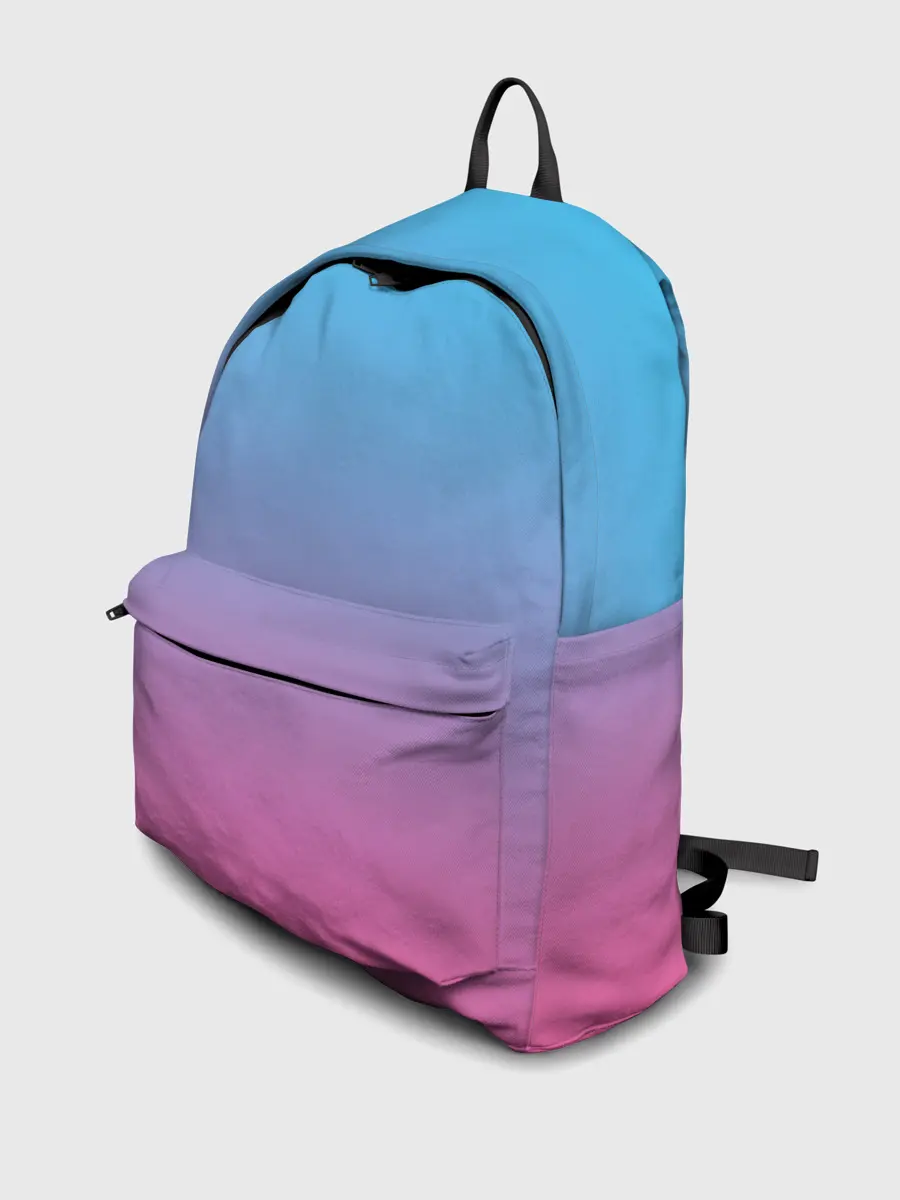 Рюкзак джинсовый / Текстура Неоновая