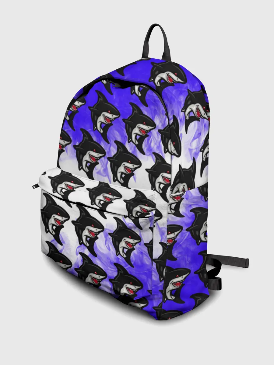 Рюкзак джинсовый / Акула