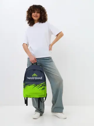 Рюкзак джинсовый / WARFRAME / ВАРФРЕЙМ