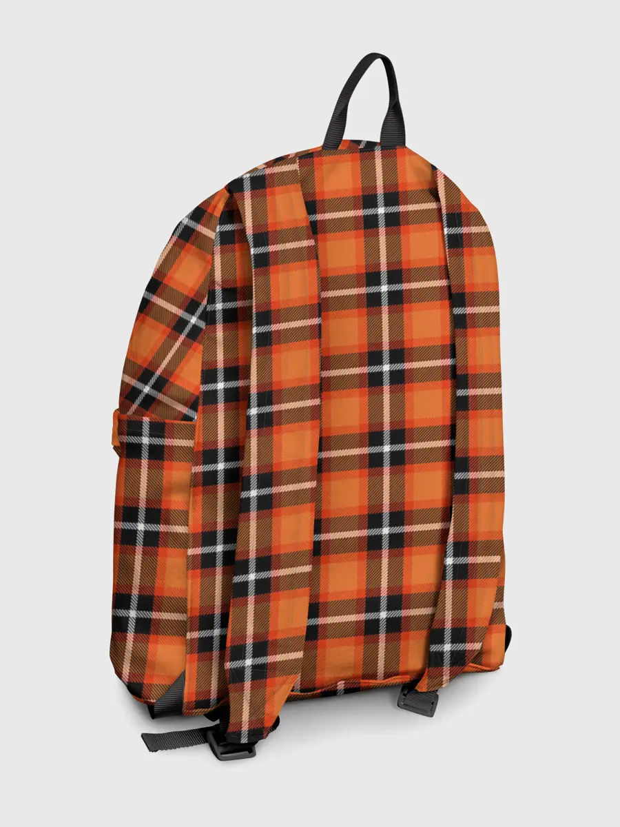 Рюкзак джинсовый / Шотландская клетка