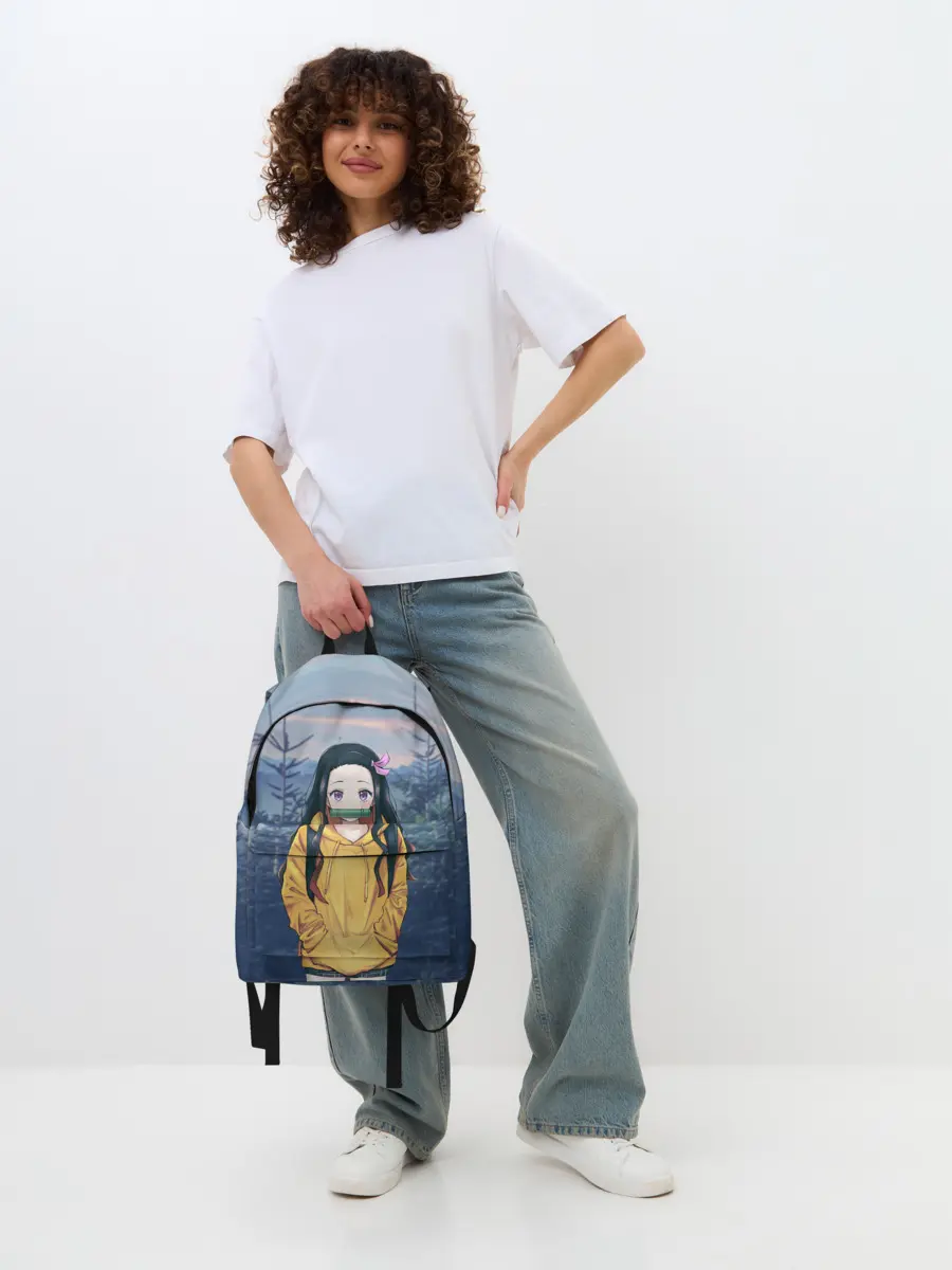 Рюкзак джинсовый / Незуко