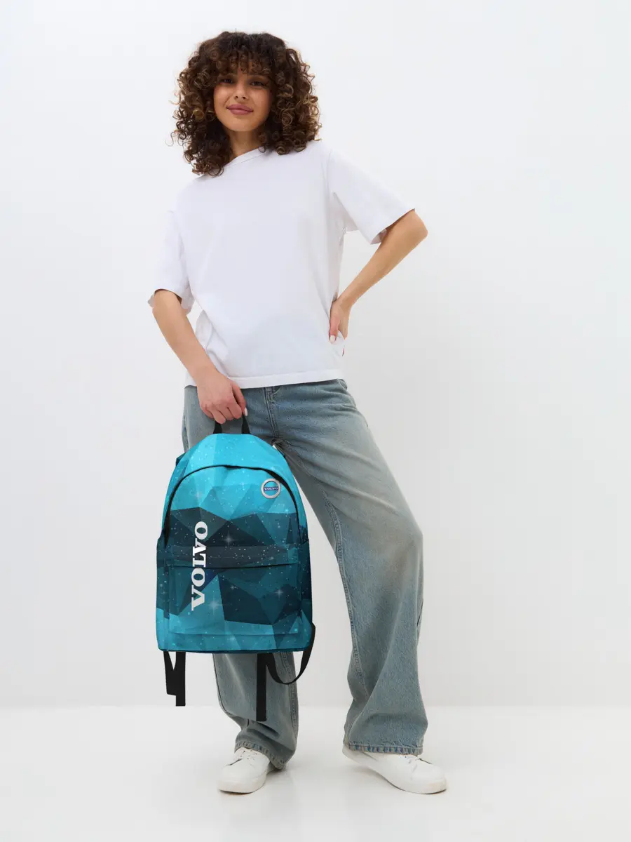 Рюкзак джинсовый / Volvo