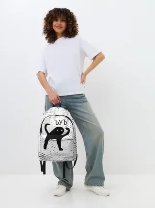 Рюкзак джинсовый / ЪУЪ СЪУКА