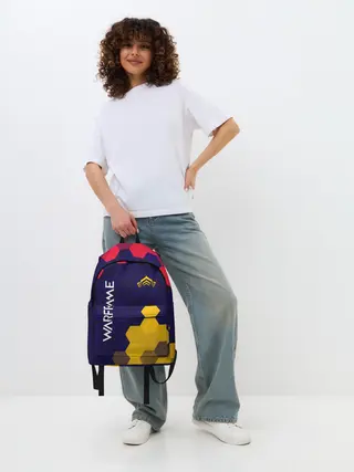 Рюкзак джинсовый / WARFRAME / ВАРФРЕЙМ