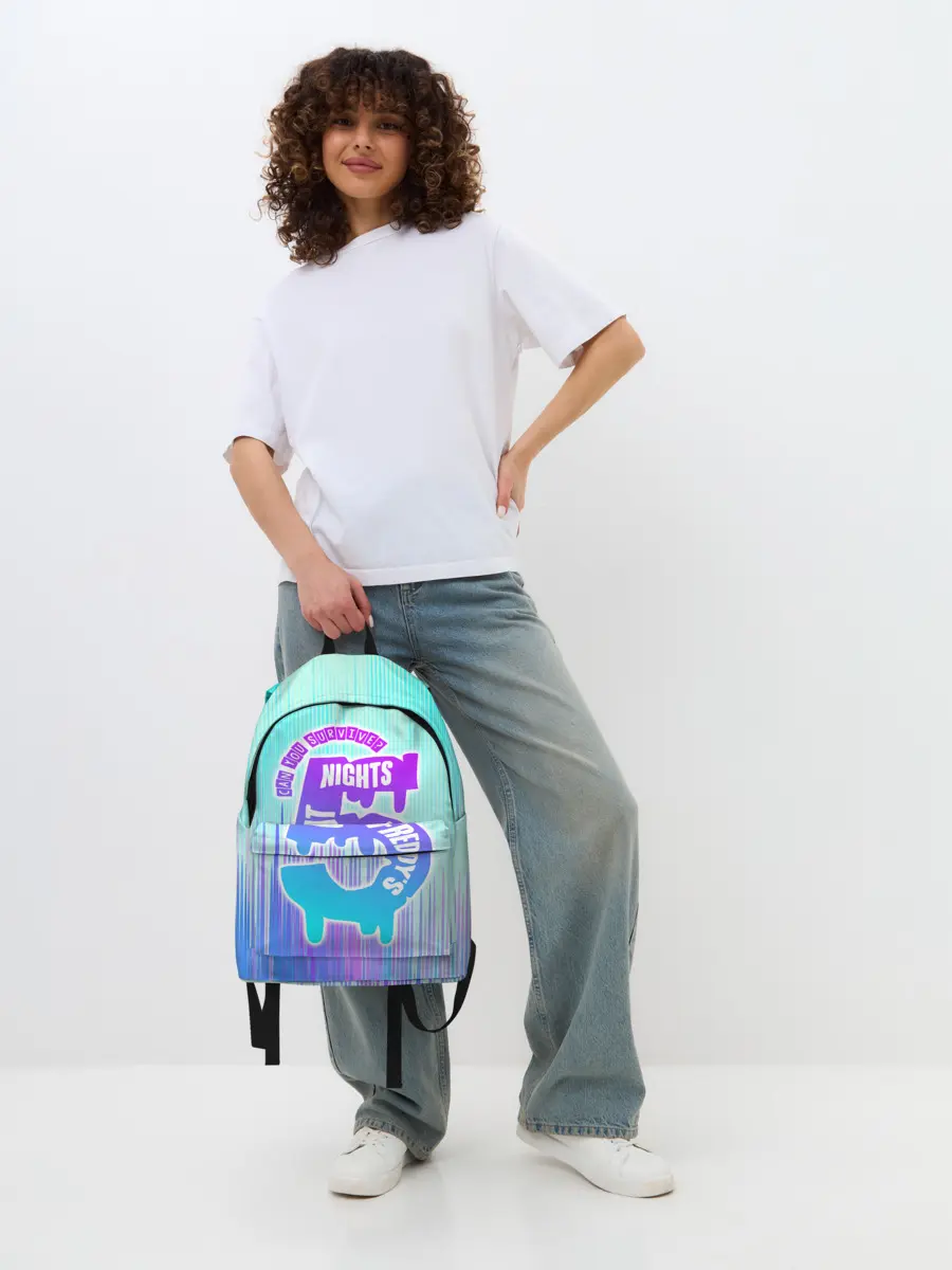 Рюкзак джинсовый / Five Nights at Freddy