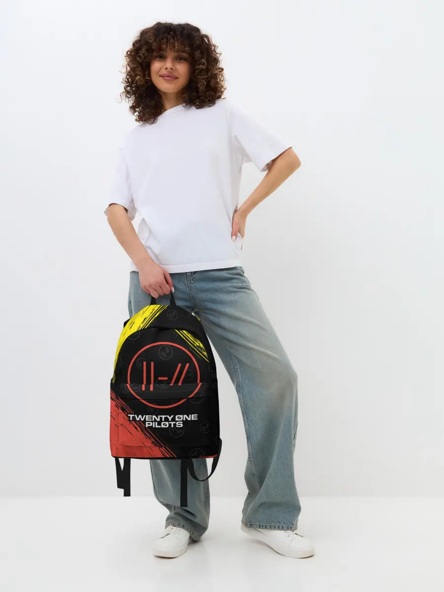 Рюкзак джинсовый / TWENTY ONE PILOTS / 21 PILOTS