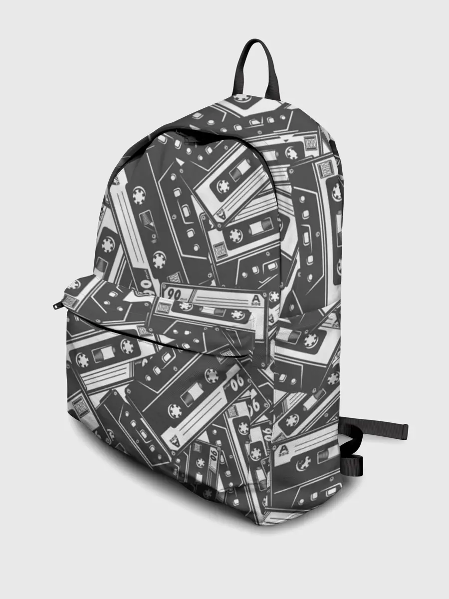 Рюкзак джинсовый / retro pattern