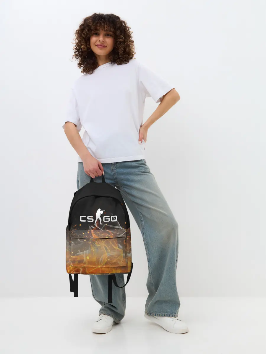 Рюкзак джинсовый / COUNTER STRIKE