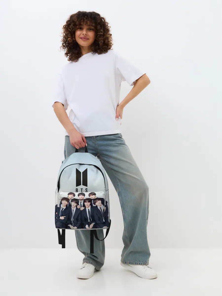 Рюкзак джинсовый / BTS