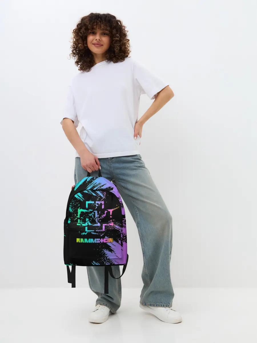 Рюкзак джинсовый / RAMMSTEIN