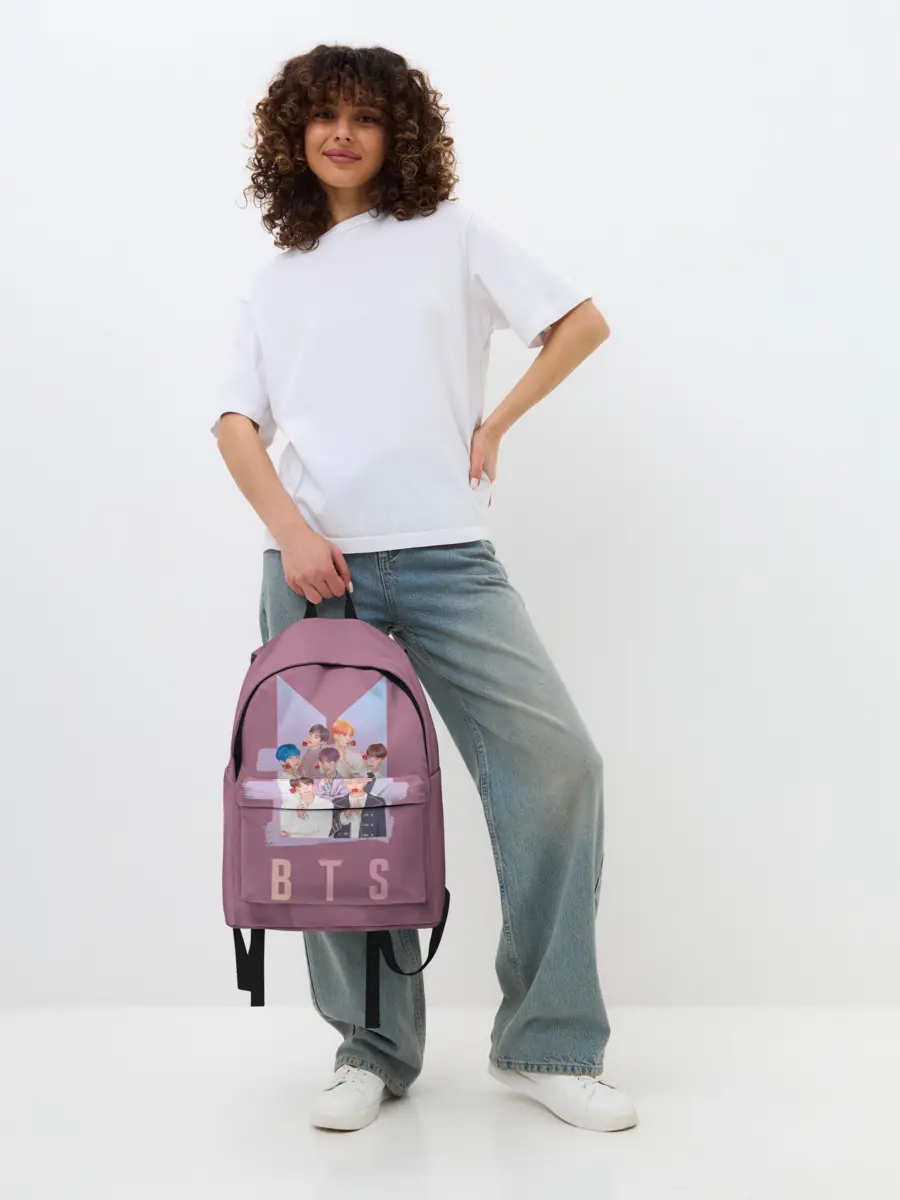 Рюкзак джинсовый / BTS