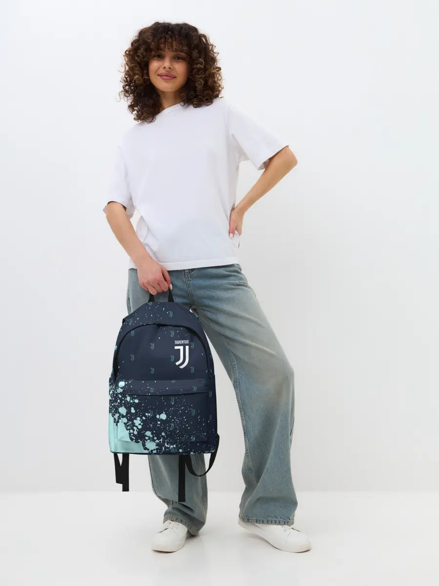 Рюкзак джинсовый / JUVENTUS / ЮВЕНТУС