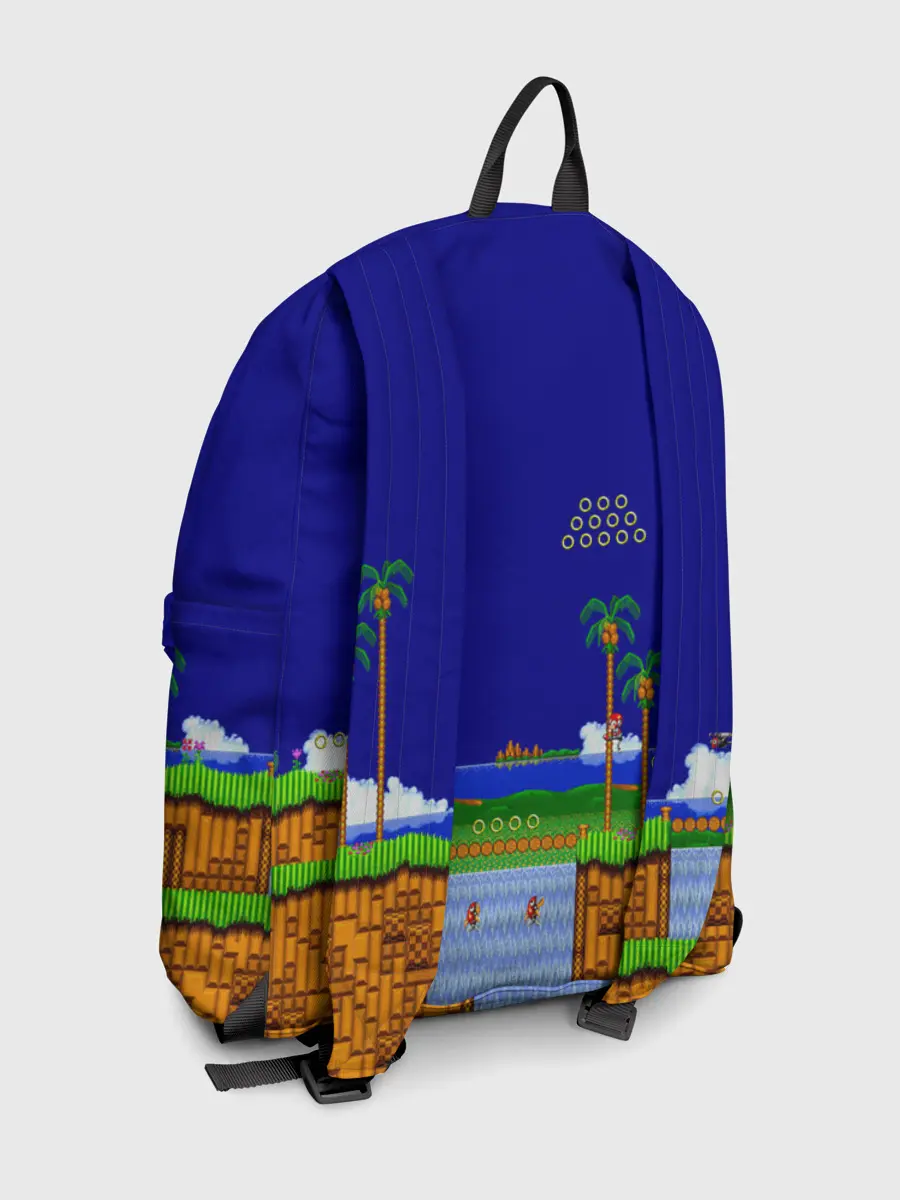 Рюкзак джинсовый / Sonic.