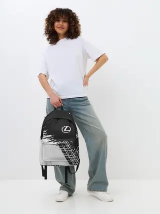 Рюкзак джинсовый / LEXUS / ЛЕКСУС