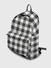 Рюкзак джинсовый / Черно-белая клетка