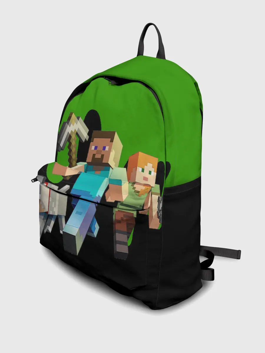 Рюкзак джинсовый / minecraft