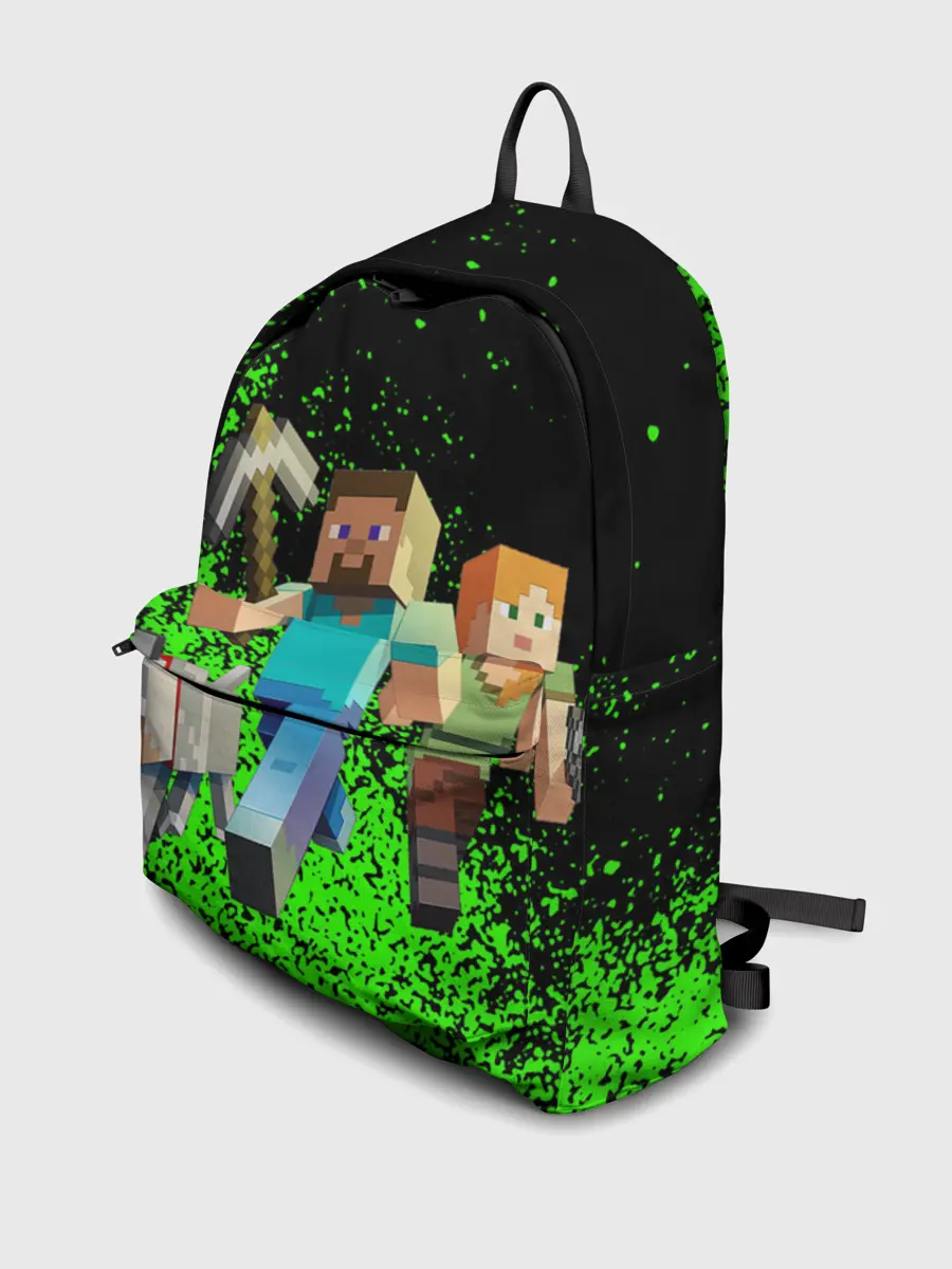 Рюкзак джинсовый / minecraft