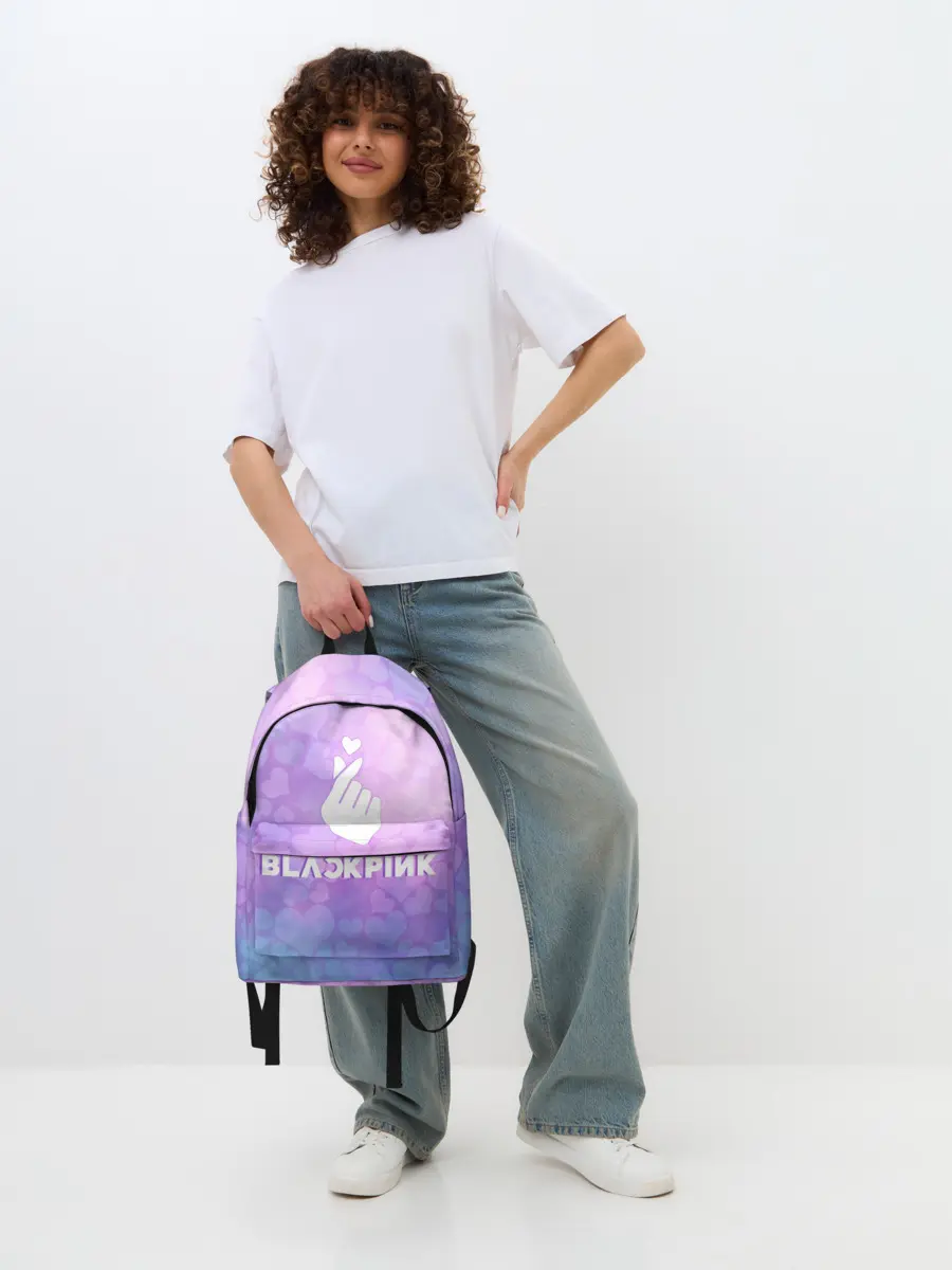 Рюкзак джинсовый / BLACKPINK
