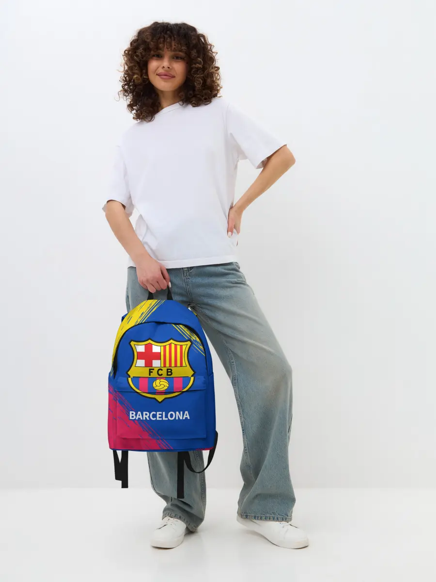 Рюкзак джинсовый / BARCELONA / БАРСЕЛОНА