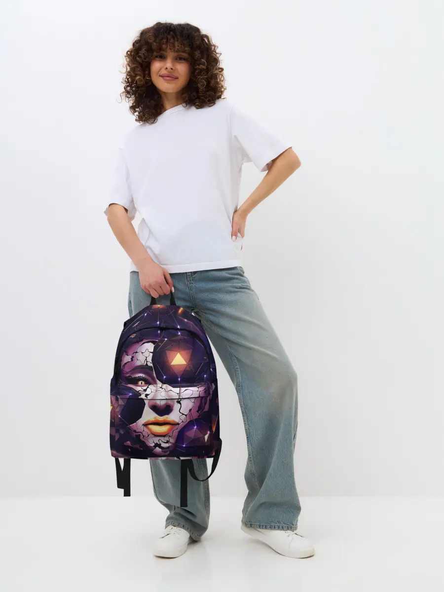 Рюкзак джинсовый / Лицо