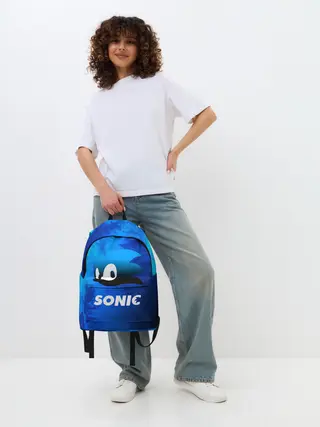 Рюкзак джинсовый / СОНИК / SONIC