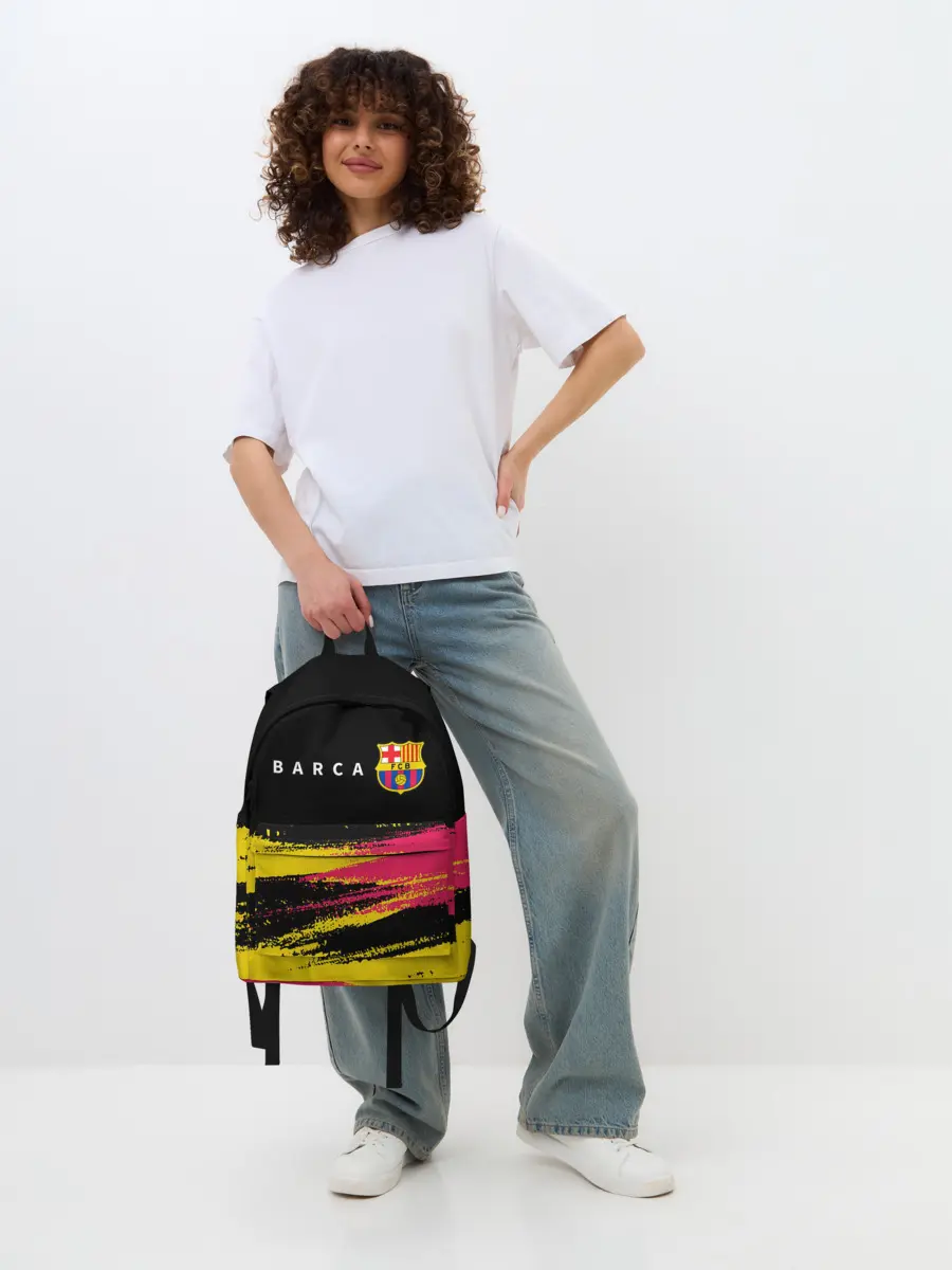 Рюкзак джинсовый / BARCELONA / БАРСЕЛОНА