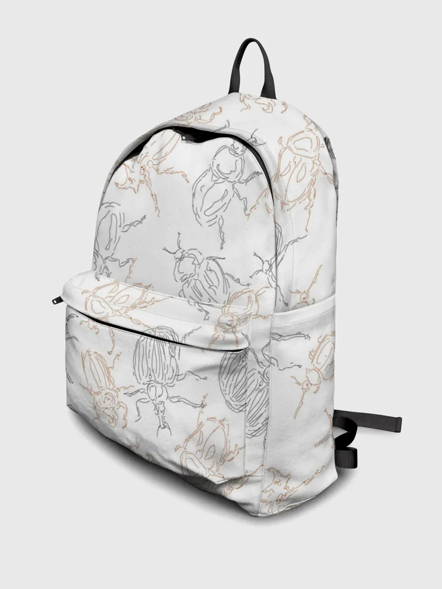 Рюкзак джинсовый / Ползучие жучки