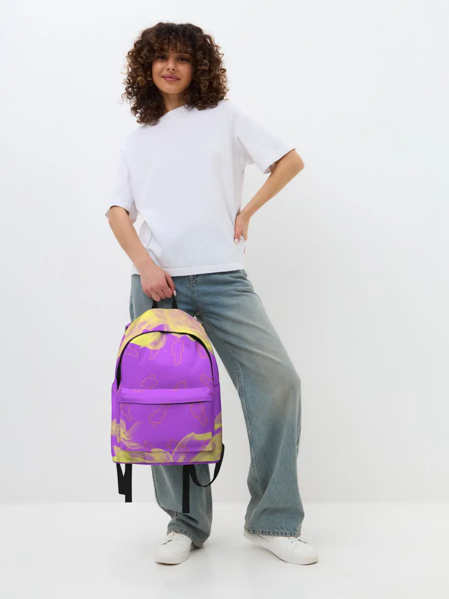 Рюкзак джинсовый / BILLIE EILISH / БИЛЛИ АЙЛИШ