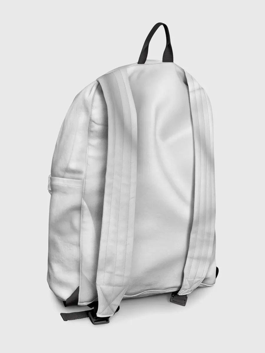 Рюкзак джинсовый / Белое полотно текстура