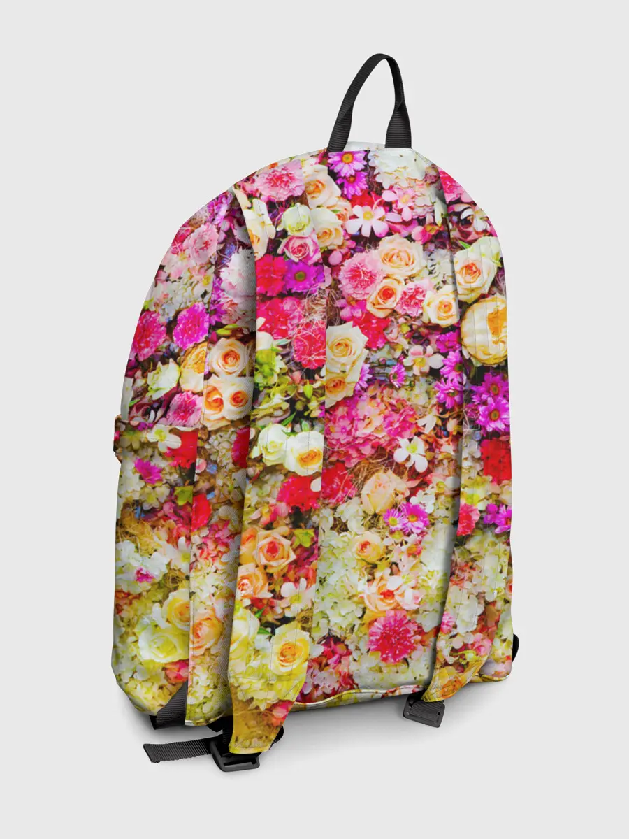 Рюкзак джинсовый / Цветы