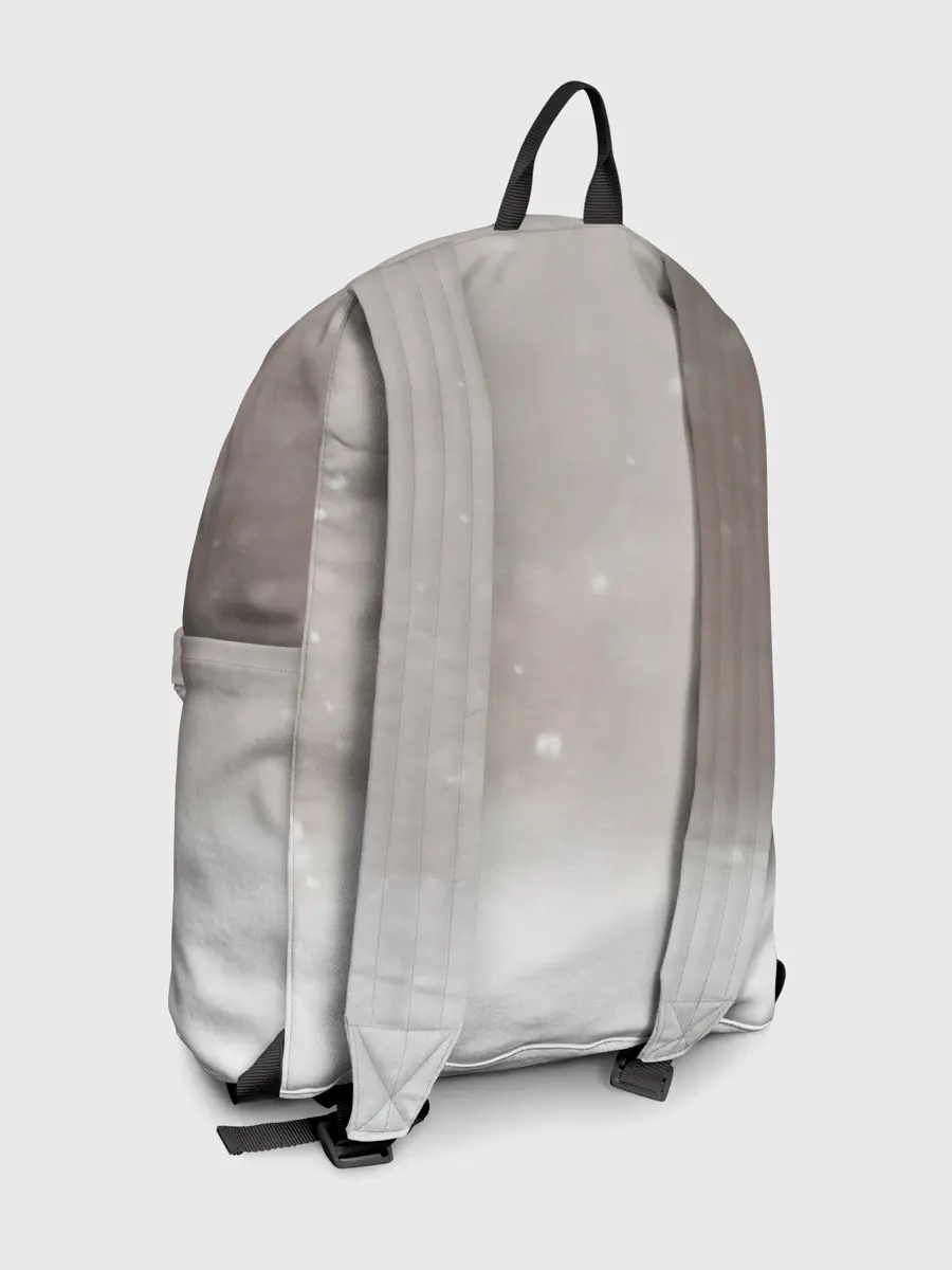 Рюкзак джинсовый / Лиса и снег