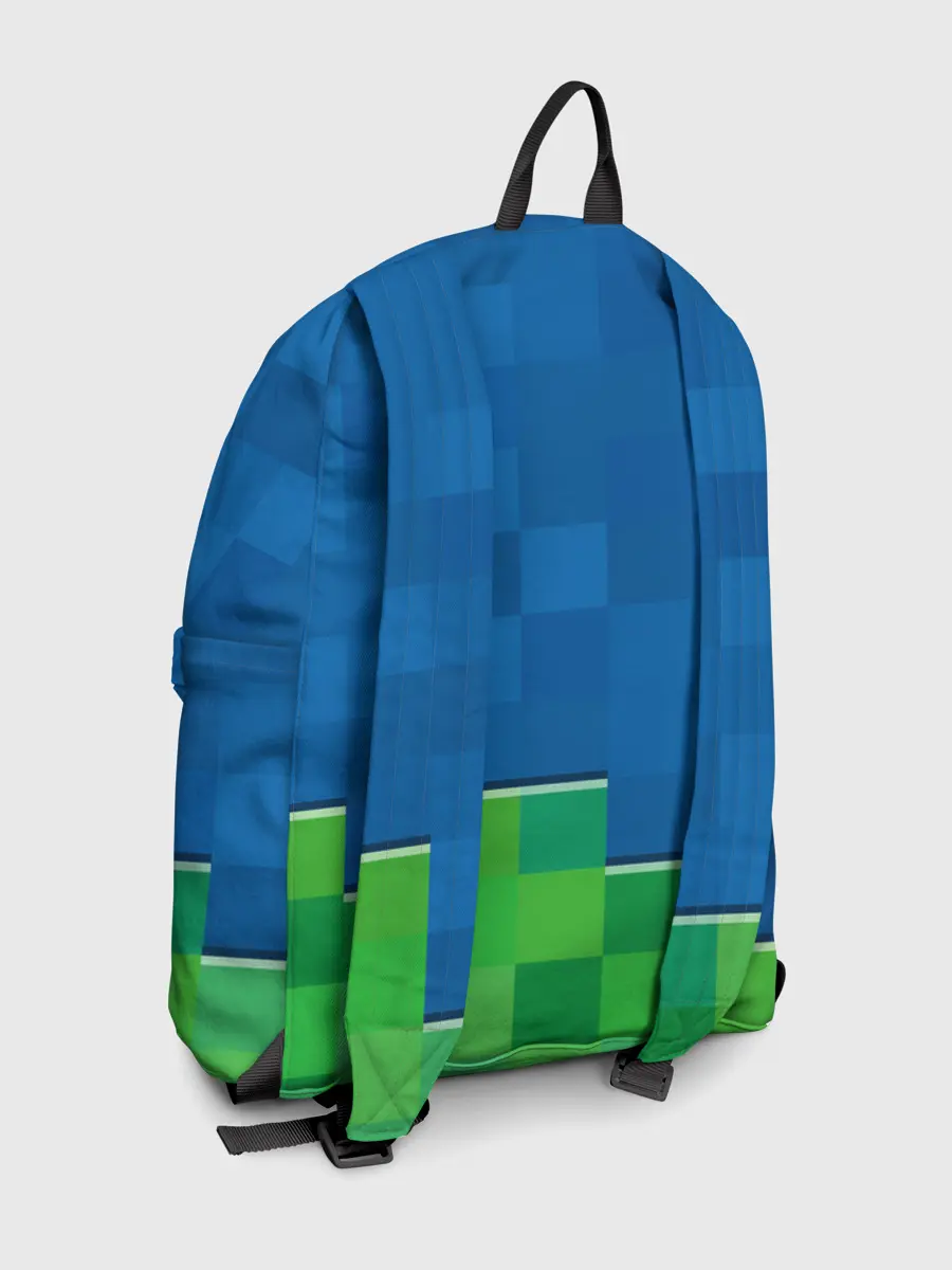 Рюкзак джинсовый / Minecraft / Майнкрафт