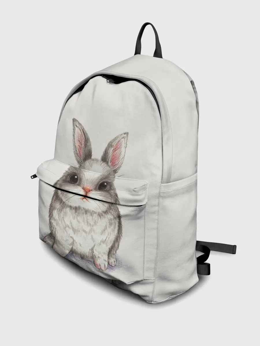 Рюкзак джинсовый / зайка