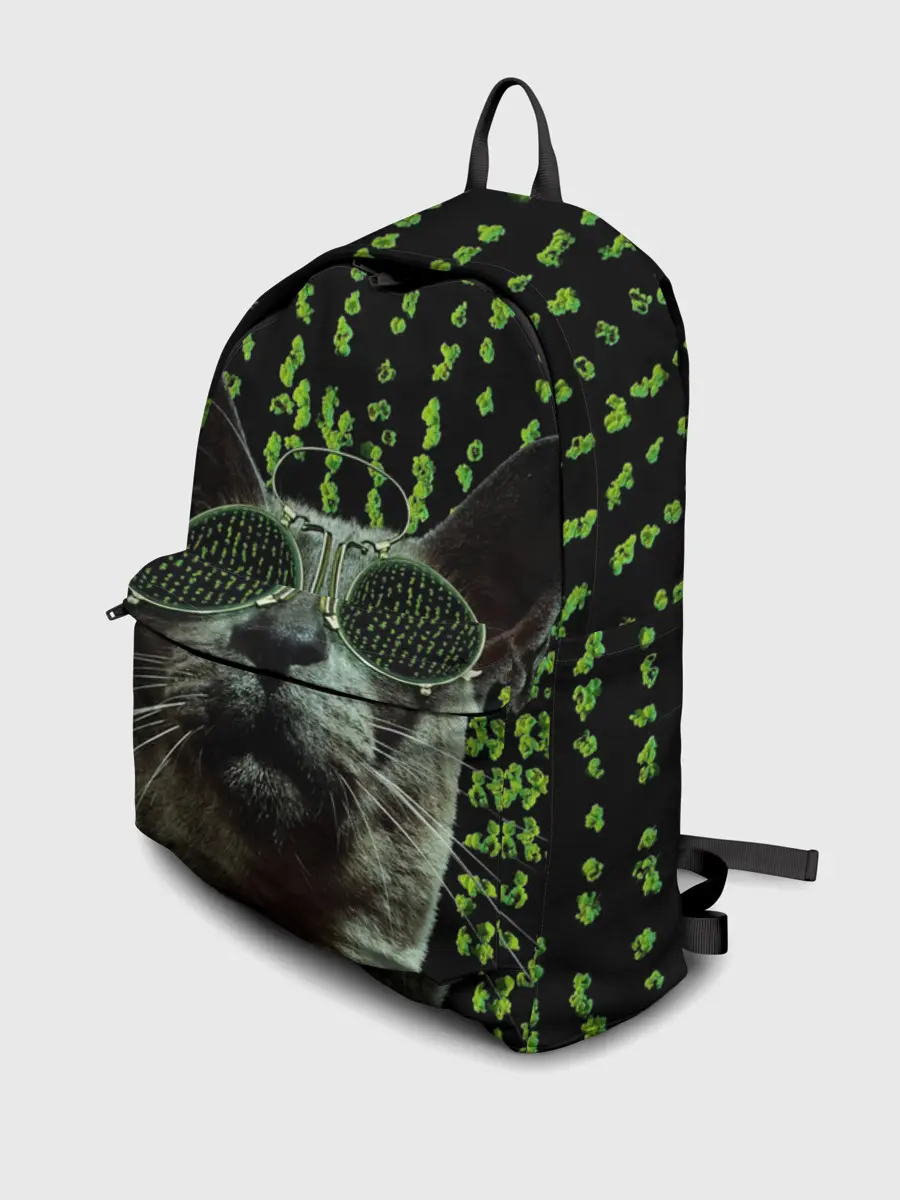 Рюкзак джинсовый / КОТ