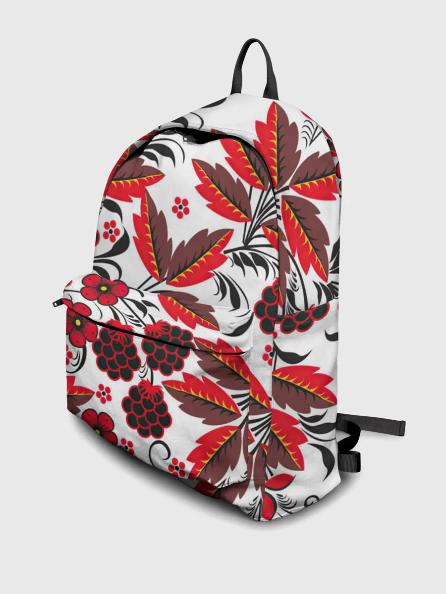 Рюкзак джинсовый / Хохлома