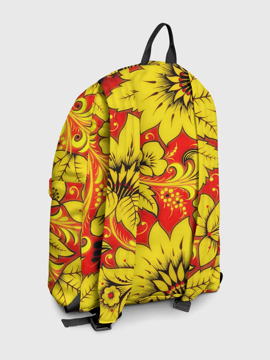 Рюкзак джинсовый / Хохлома