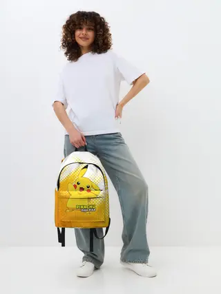 Рюкзак джинсовый / Pikachu Pika Pika