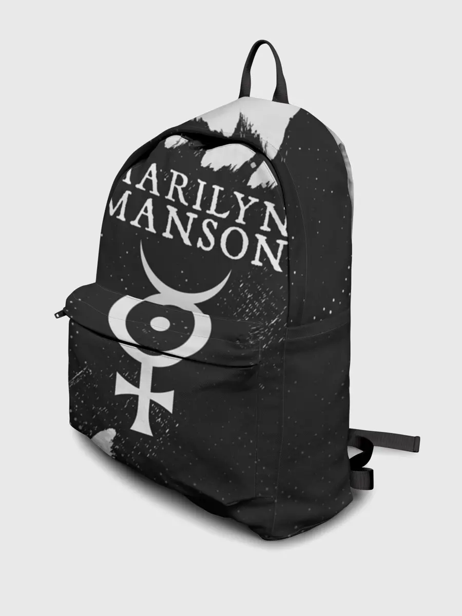 Рюкзак джинсовый / MARILYN MANSON / М. МЭНСОН