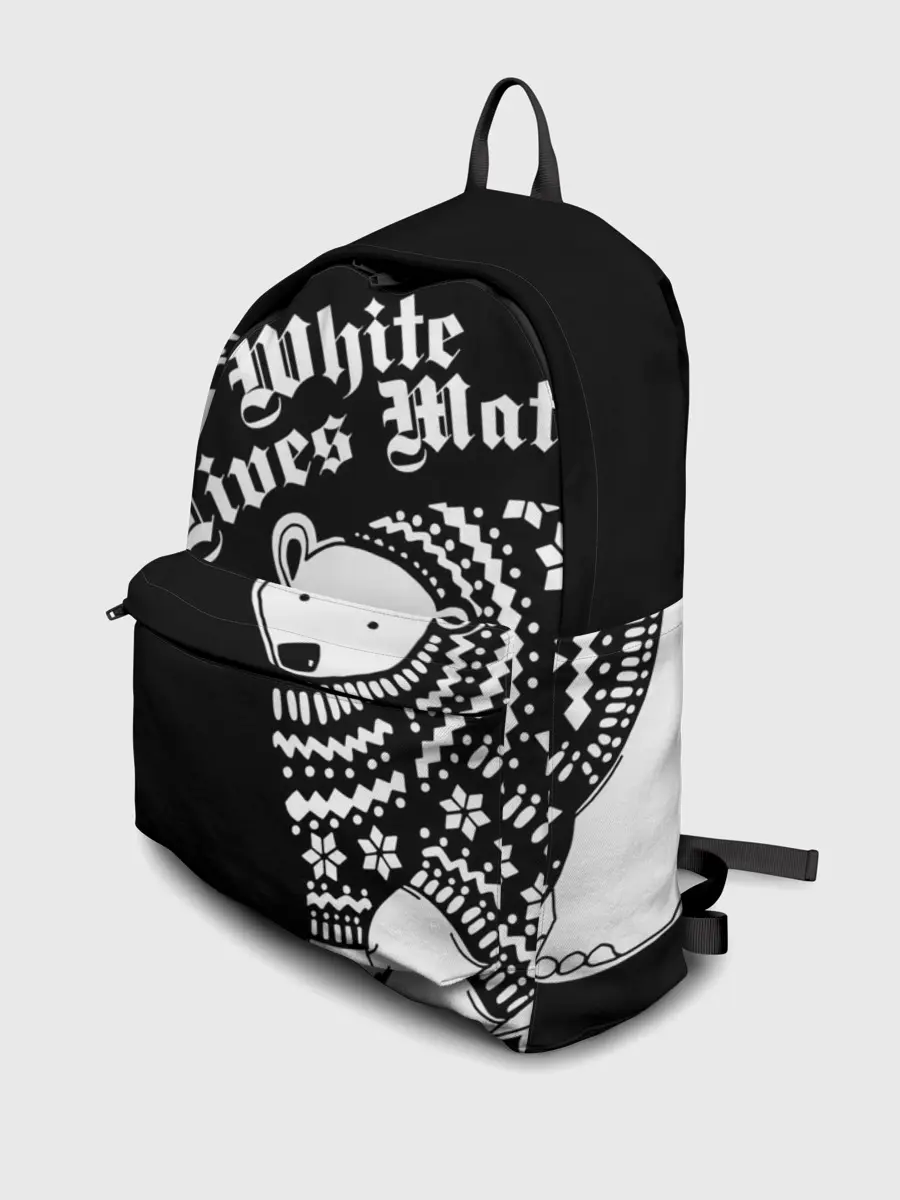 Рюкзак джинсовый / Жизни белых имеют значение