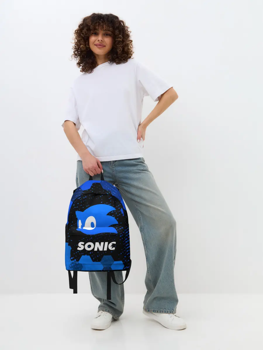 Рюкзак джинсовый / СОНИК / SONIC