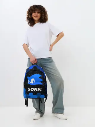 Рюкзак джинсовый / СОНИК / SONIC
